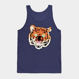 Neon Tiger Bar Sign Tank Top